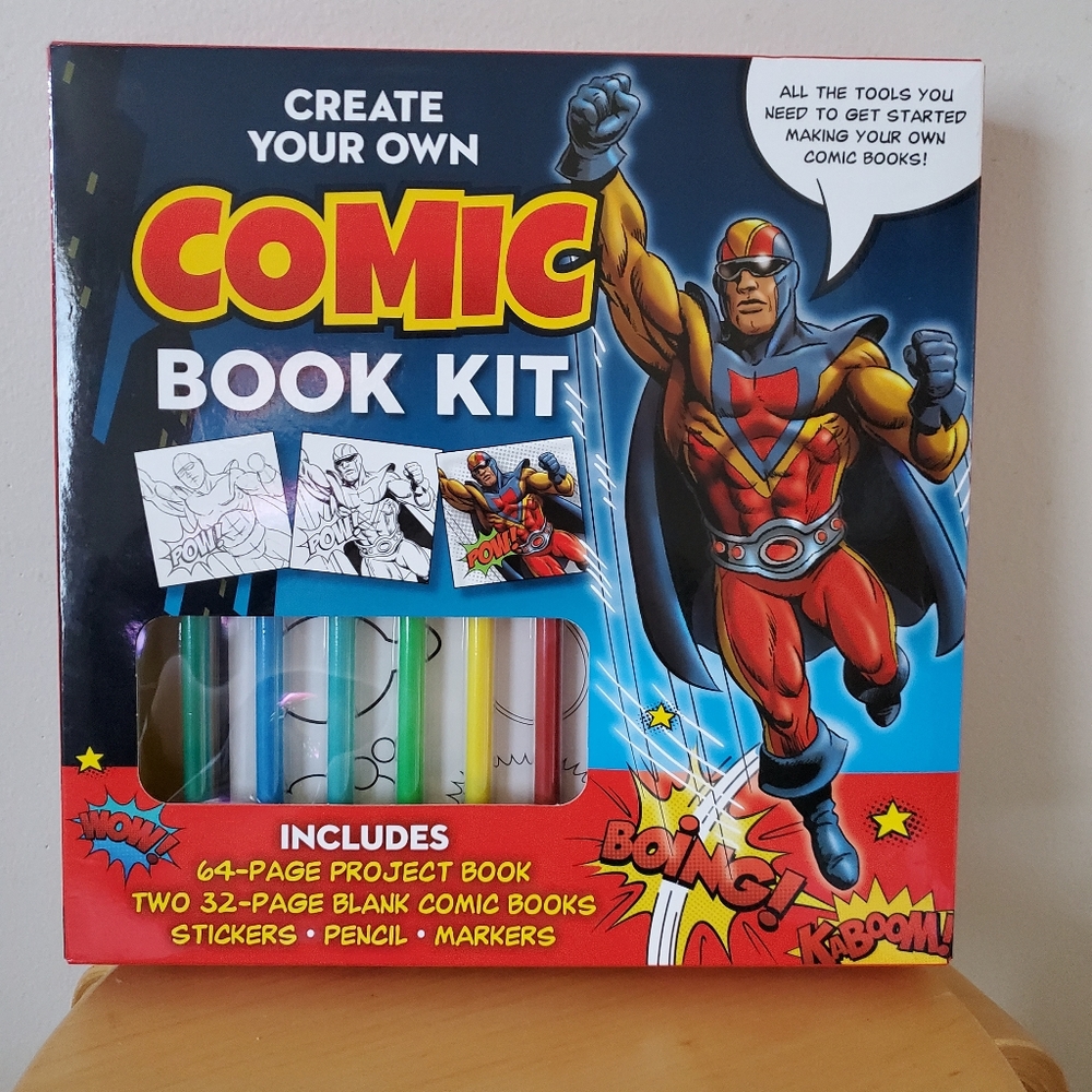 Create your own comic book kit - Picture 1 of 5
